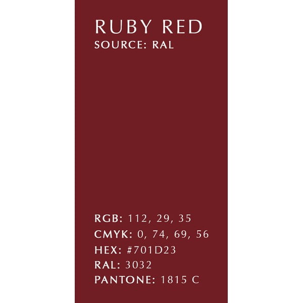 Lampada a sospensione a LED rossa con paralume in metallo ø 43 cm Asteria Medium - UMAGE-image-4