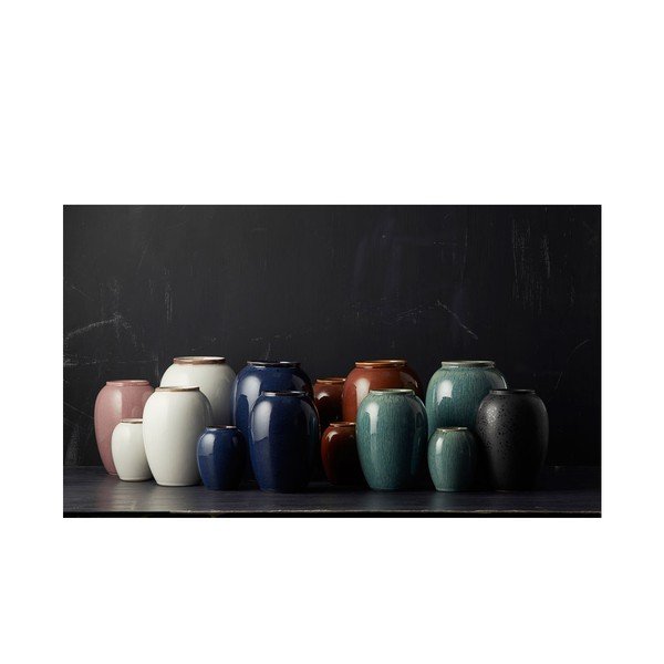 Vaso rosa in gres (altezza totale 20 cm) Gastro  – Bitz-image-3