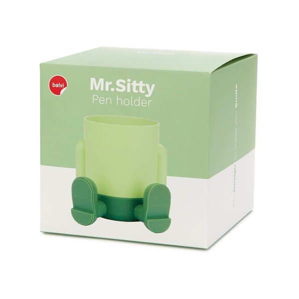 Organizer in plastica per la cancelleria Mr. Sitty - Balvi-image-4