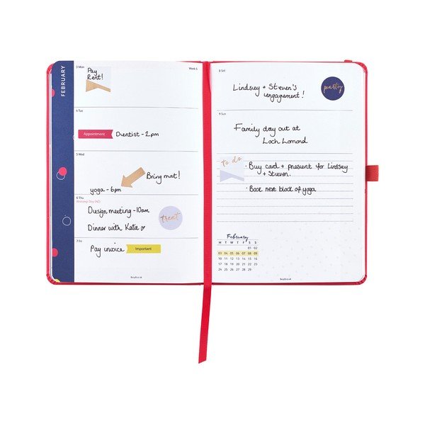 Růžový plánovač 2019/20 Busy B, 112 stran-image-4