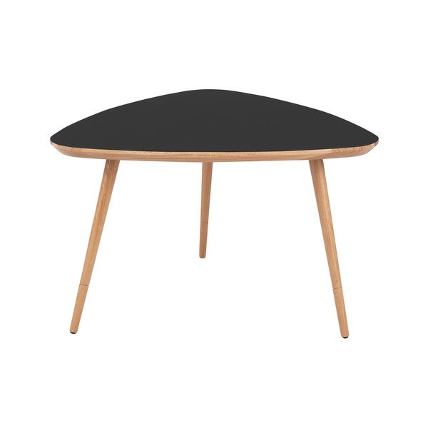 Tavolino in legno di pino Lotier Triangle - Mazzini Sofas