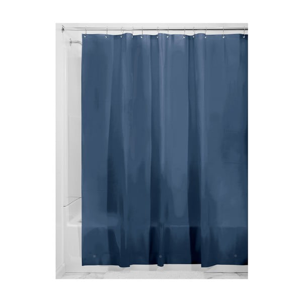 Tenda da doccia blu in PEVA, 183 x 183 cm Peva - iDesign-image-1