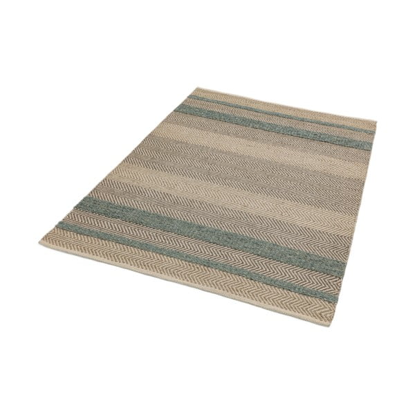 Tappeto marrone-turchese , 160 x 230 cm Fields - Asiatic Carpets-image-1