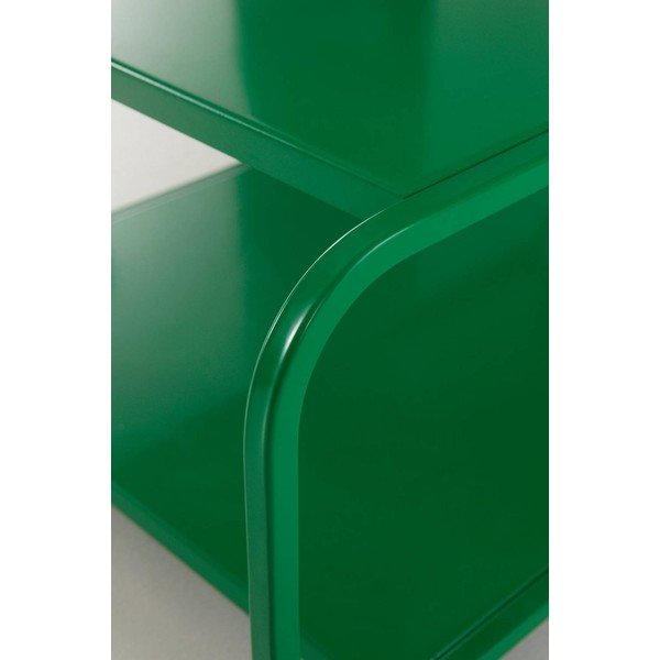 Tavolino da salotto verde in metallo 55x100 cm Anzac – Jotex-image-3
