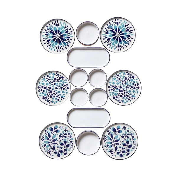 Set da pranzo in ceramica 14 pz – Hermia