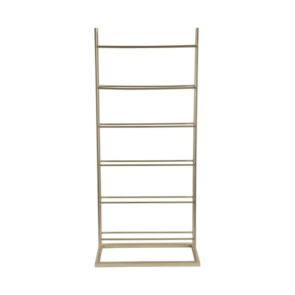 Portabottiglie dorato in metallo numero di bottiglie 5 38x84,5x20 cm Single Floor – PT LIVING