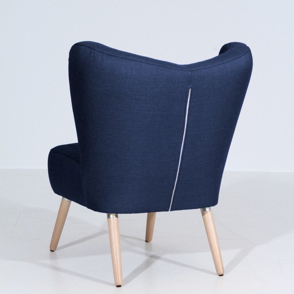 Poltrona blu scuro Sari - Max Winzer-image-3