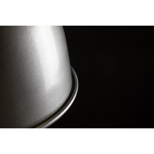 Lampada a sospensione in argento con paralume in metallo ø 22 cm Zenit - GTV-image-1