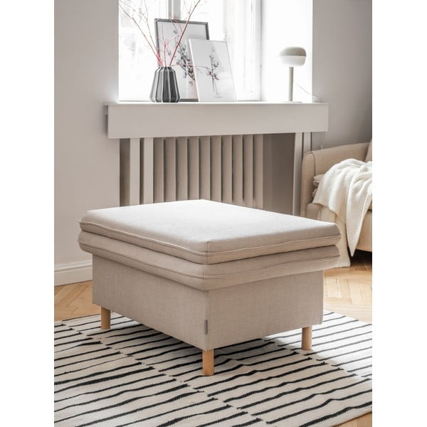 Poggiapiedi beige Simon - Miuform-image-4