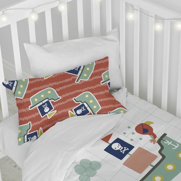 Biancheria da letto in cotone per bambini Pirata, 100 x 120 cm Pirate Life - Moshi Moshi-image-3