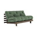 Divano letto verde 160 cm Roots - Karup Design