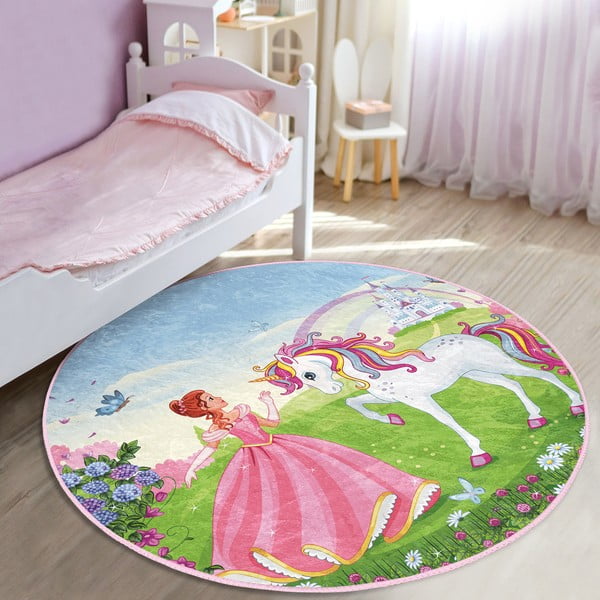 Tappeto per bambini ø 80 cm Comfort - Mila Home-image-1
