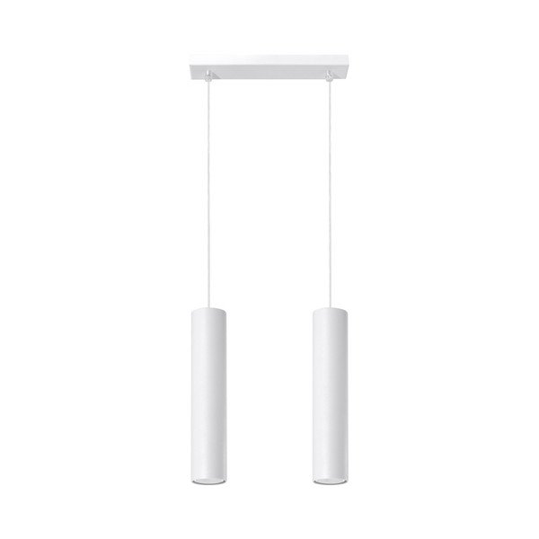Lampada da soffitto bianca 2 Castro - Sollux