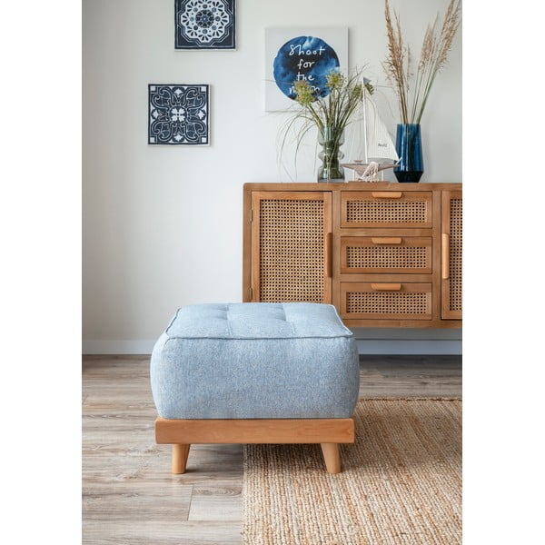 Poggiapiedi azzurro Dazzling Daisy - Miuform-image-1