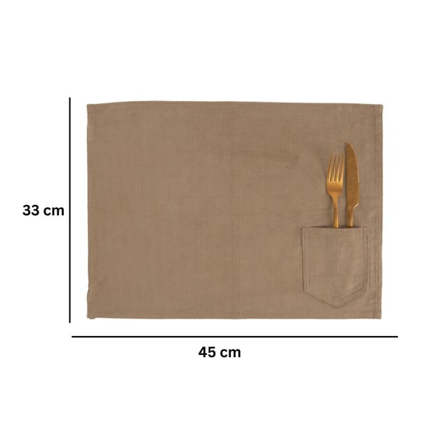 Tovaglietta in tessuto 33x45 cm Velmar – Tiseco Home Studio-image-4