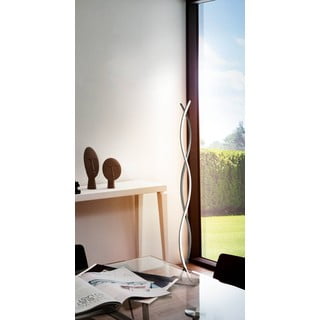 Lampada da terra LED argentata (altezza totale 142 cm) LASANA 2 – EGLO