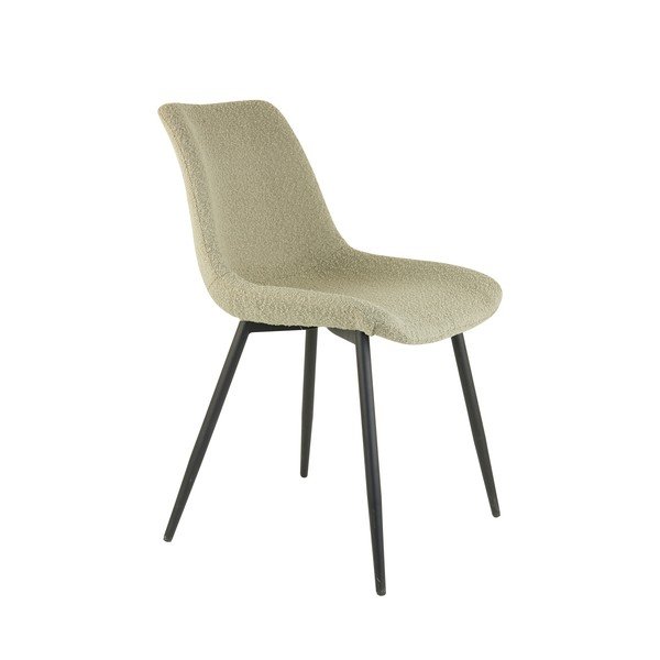 Sedia da pranzo beige Kate - Light & Living