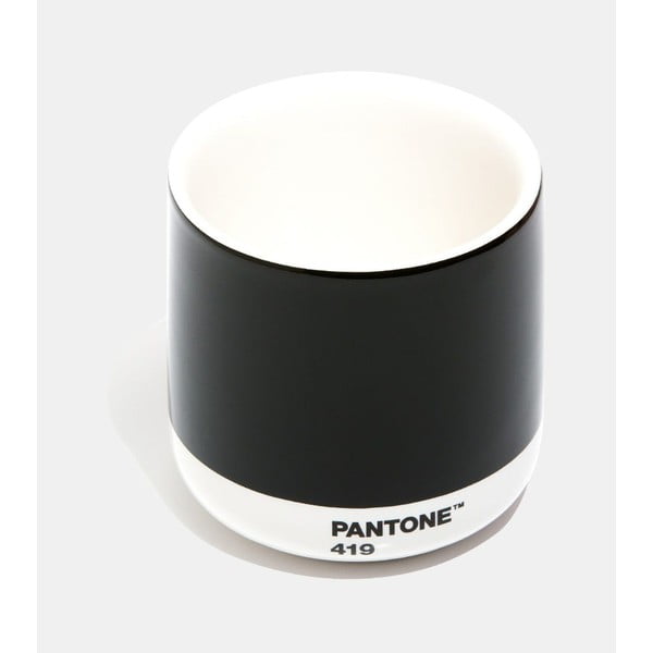 Tazza in ceramica nera 175 ml Cortado Black 419 - Pantone