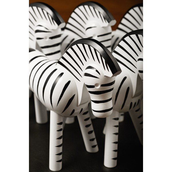 Statua in legno Zebra - Kay Bojesen Denmark-image-3