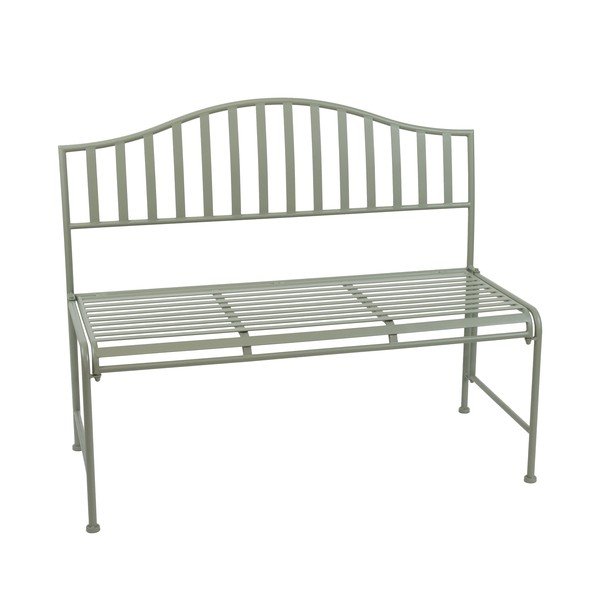 Panca da giardino verde in metallo – Esschert Design