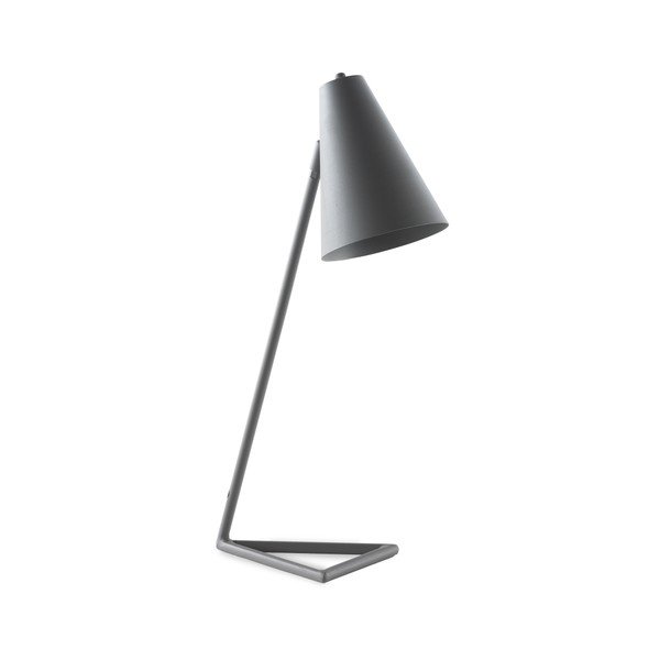 Šedá stolní lampa Geese Simple