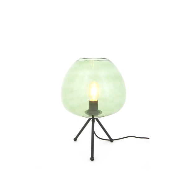 Lampada da tavolo verde (altezza 43 cm) Mayson - Light & Living