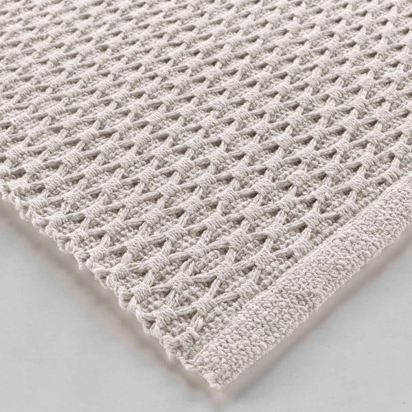 Tappeto lavabile crema 50x80 cm Alivia - douceur d'intérieur-image-3