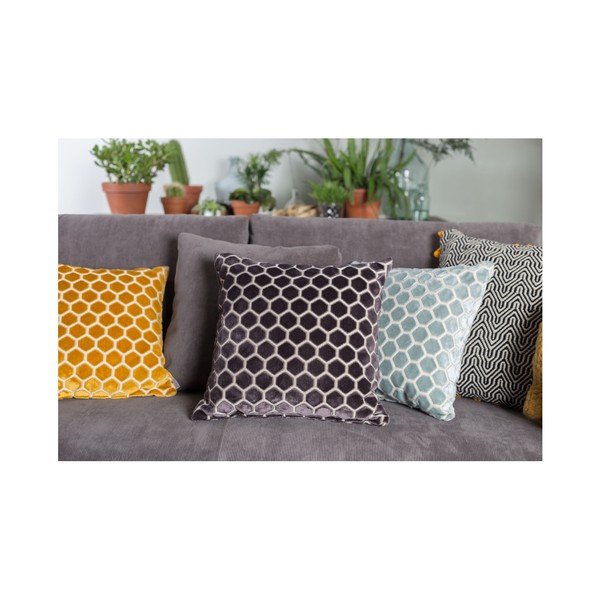 Cuscino grigio scuro con imbottitura , 45 x 45 cm Monty - Zuiver-image-4