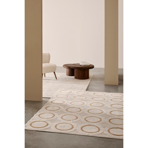 Tavolino da salotto rotondo colore naturale scuro in mango massiccio ø 60 cm Lopez – Bizzotto-image-1
