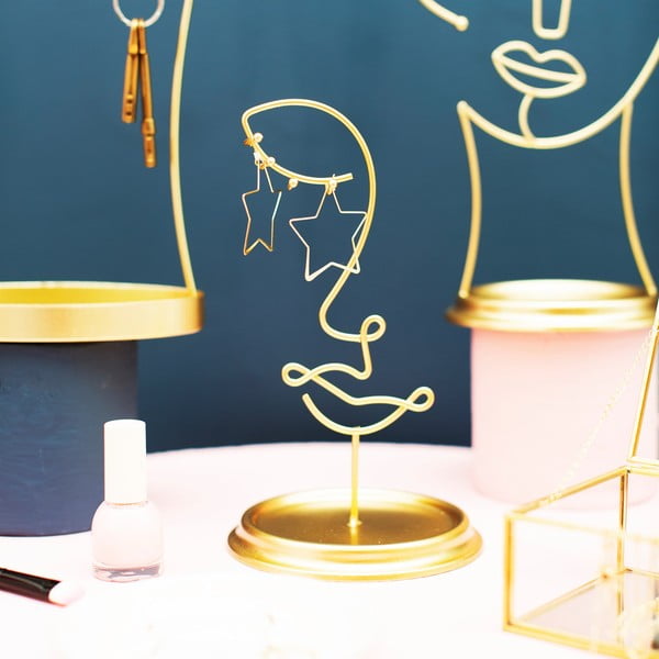 Portagioie in oro Leila - Sass & Belle-image-1