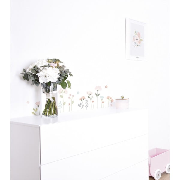 Foglio adesivo 30x42 cm Flowers Stems - Lilipinso-image-2