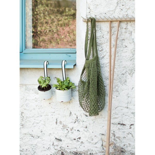 Set di 2 coprivaso in metallo per erbe/appendini ø 9 cm - Antic Line-image-1