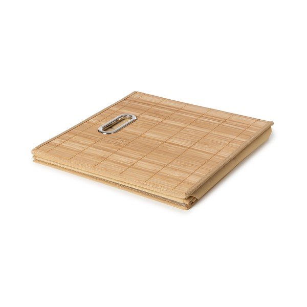 Cesto per scaffali in bambù 31x31x31 cm Anji – Compactor-image-3