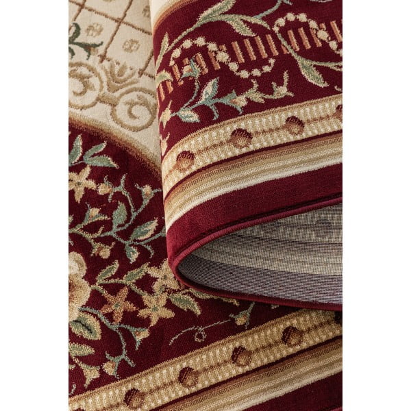 Tappeto bordeaux-beige 160x235 cm Herat - Nouristan-image-3