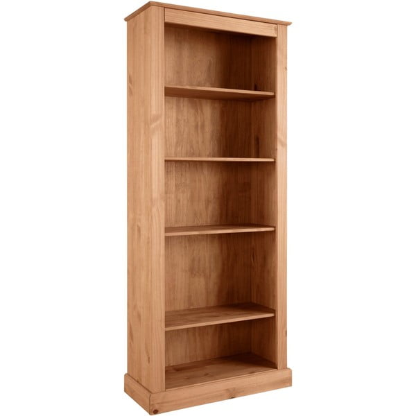 Libreria in legno di pino di colore naturale 181x31 cm Mille - Støraa-image-1