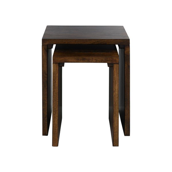 Tavolino in mango massiccio Helle – Ellos Home-image-3