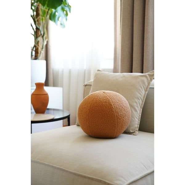 Cuscino decorativo in bouclé ø 25 cm Top – Mioli Decor-image-3