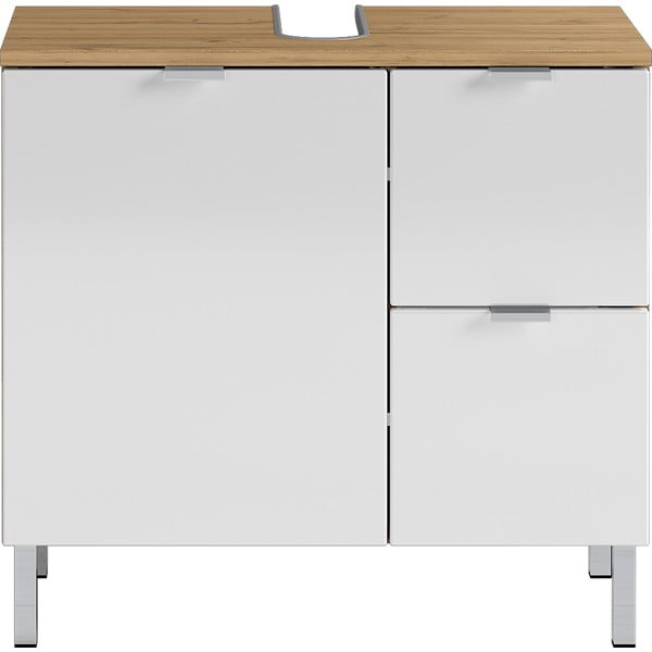 Mobile bianco sotto il lavabo in rovere 60x56 cm Mauresa - Germania-image-2