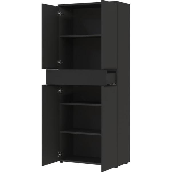 Armadio antracite 81x197 cm Mailand - Germania-image-3