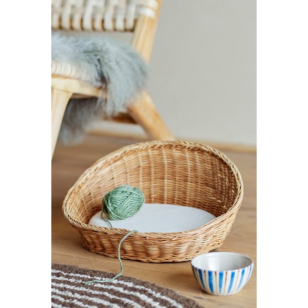 Cuccia per cani in colore naturale 30x40 cm Tille - Bloomingville-image-1