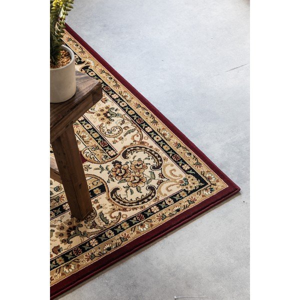 Tappeto bordeaux-beige 160x235 cm Herat - Nouristan-image-4
