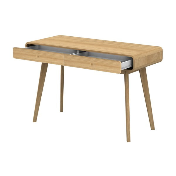 Tavolo da lavoro in rovere 50x120 cm Cassie - Støraa-image-1