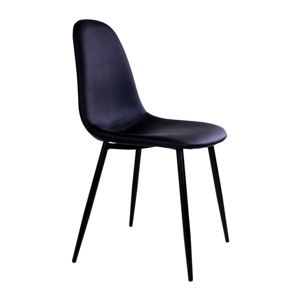 Set di 2 sedie nere con gambe nere Stoccolma - House Nordic-image-3