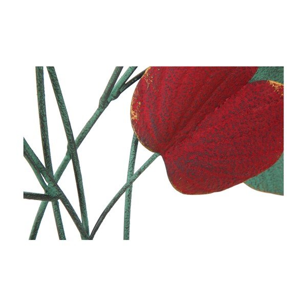 Decorazione murale rossa e verde Albero, 105 x 94 cm - Mauro Ferretti-image-4