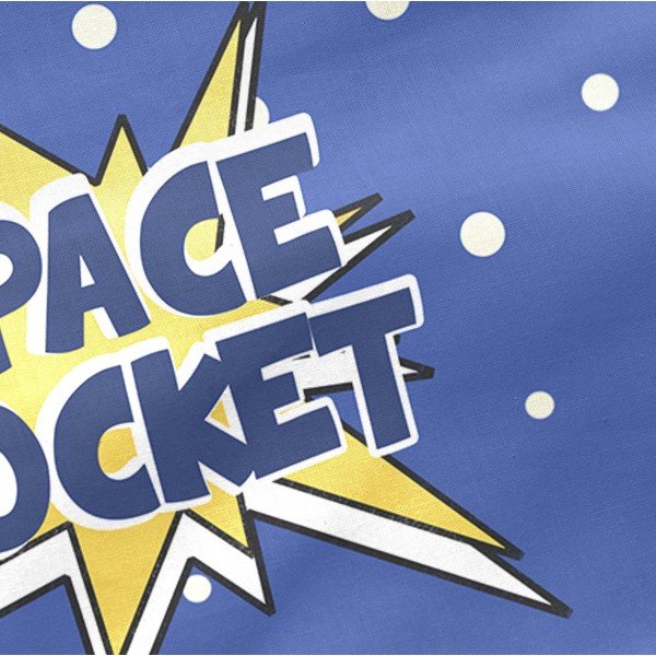 Fodera per culla in cotone, 210 x 40 cm Space Rocket - Mr. Fox-image-2