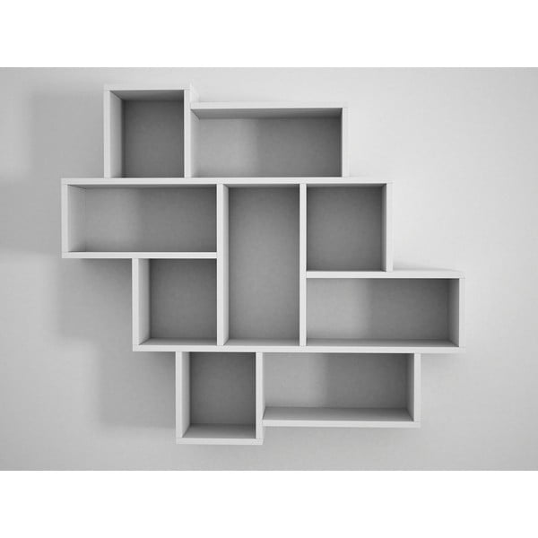 Mensola a muro bianca Parola - Tera Home-image-2