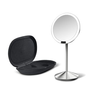 Specchio per make-up con illuminazione/con ingrandimento (10x) ø 12 cm Travel – simplehuman