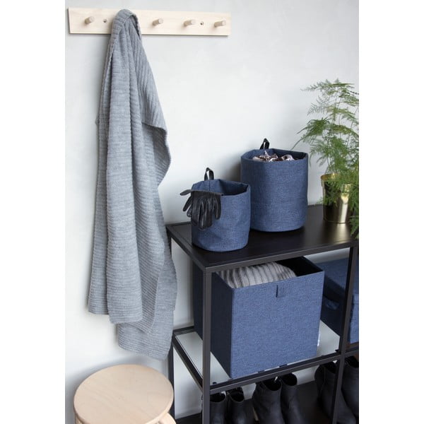 Cestino in stoffa ø 17x17 cm Soft Storage - Bigso Box of Sweden-image-2