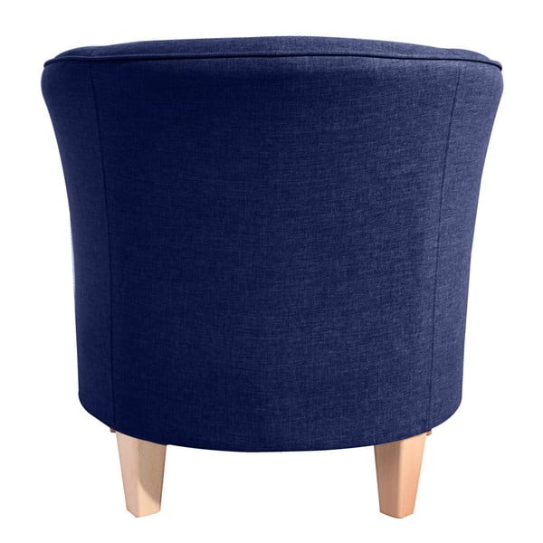 Poltrona blu scuro Blu scuro Livia - Max Winzer-image-3