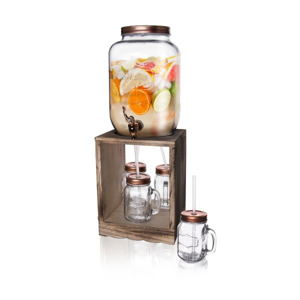 Contenitore per limonata con bicchieri 8,8 l - Orion-image-2